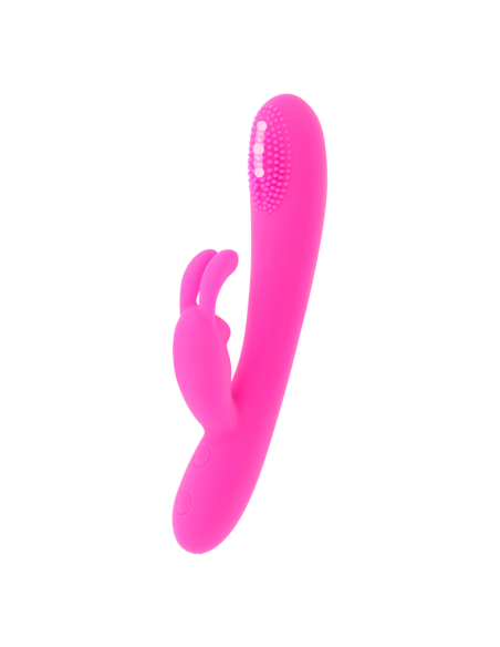 MORESSA Gino - Vibrador Masajeador Vaginal Premium de Silicona Recargable con 7 Modos de Vibración y Sistema Tickling