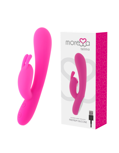 MORESSA Telmo: Vibrador Clitorial Premium de Silicona Recargable - Placer Inigualable y Ergonomía Perfecta
