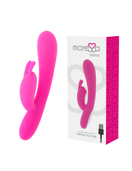 MORESSA Telmo: Vibrador Clitorial Premium de Silicona Recargable - Placer Inigualable y Ergonomía Perfecta