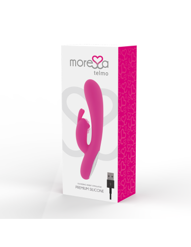 MORESSA Telmo: Vibrador Clitorial Premium de Silicona Recargable - Placer Inigualable y Ergonomía Perfecta