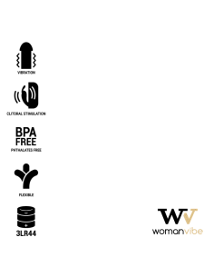 Womanvibe Vanix - Vibrador Estimulador de Silicona para Placer Unisex | 1 Año de Garantía