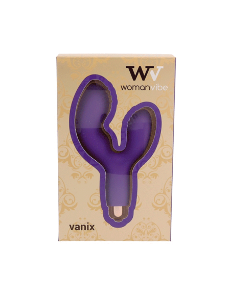 Womanvibe Vanix - Vibrador Estimulador de Silicona para Placer Unisex | 1 Año de Garantía