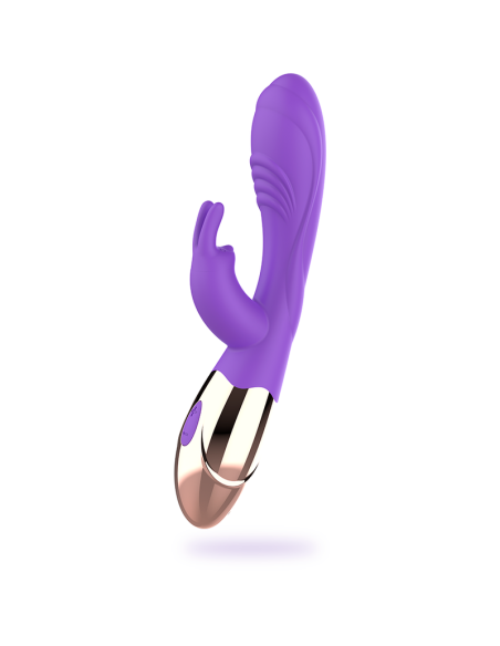 Womanvibe Viora - Vibrador Rabbit Recargable de Silicona | Estimulador del Punto G y Clítoris