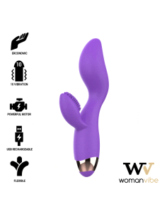 Womanvibe Donna - Vibrador Silicona Recargable | Placer Intenso y Elegante