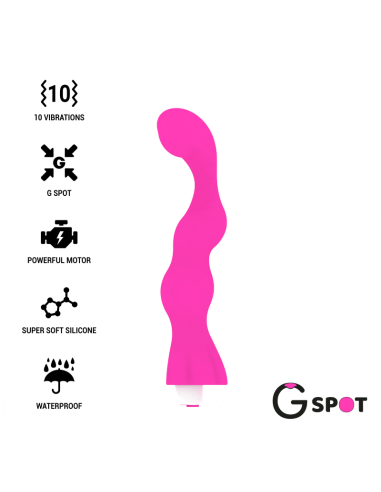 G-SPOT George Vibrador Punto G Rosa Chicle - Placer Intenso y Estimulación Erótica