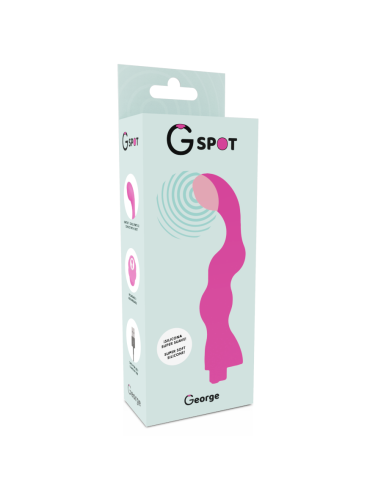 G-SPOT George Vibrador Punto G Rosa Chicle - Placer Intenso y Estimulación Erótica