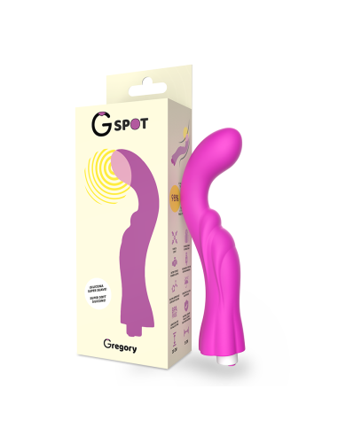G-SPOT Gregory: Vibrador Violeta para Estimulación del Punto G - Recargable y Silicona Médica