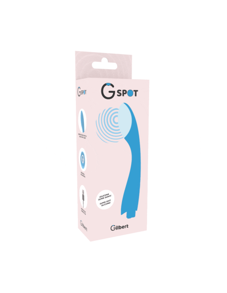 G-SPOT Gylbert Vibrador Azul Turquesa - Estimulación Perfecta del Punto G Recargable