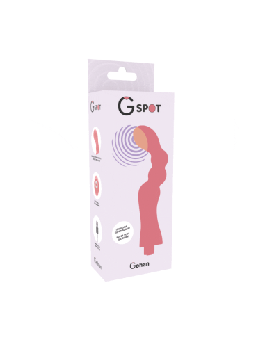G-SPOT -  GOHAN Vibrador Punto G Light Red | SexPlace.MX
