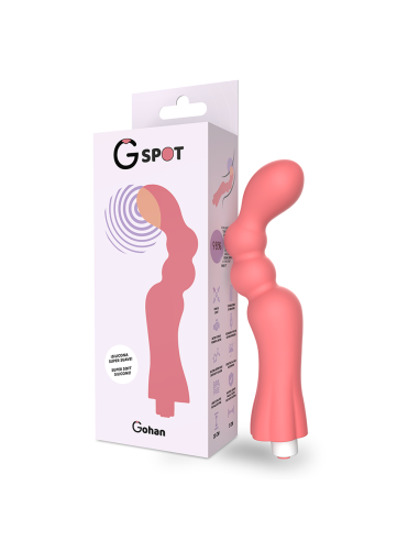 G-SPOT -  GOHAN Vibrador Punto G Light Red | SexPlace.MX