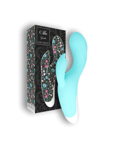 MIA Dresde Vibrador Azul Turquesa: Placer Intenso para el Punto G y Clítoris - Compacto, Impermeable y Silicona Médica