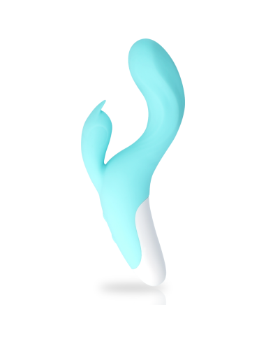 MIA Dresde Vibrador Azul Turquesa: Placer Intenso para el Punto G y Clítoris - Compacto, Impermeable y Silicona Médica