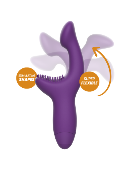 Rewolution - Rewokiss Vibrador Estimulador Punto A: Placer Doble y Potente para Mujeres