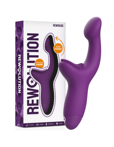 Rewolution - Rewokiss Vibrador Estimulador Punto A: Placer Doble y Potente para Mujeres