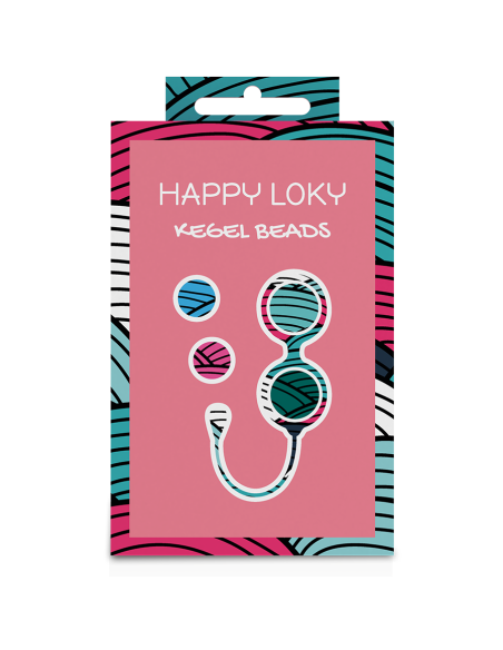 Happy Loky Kegel Beads - Mejora Tu Suelo Pélvico y Eleva Tu Placer Sexual
