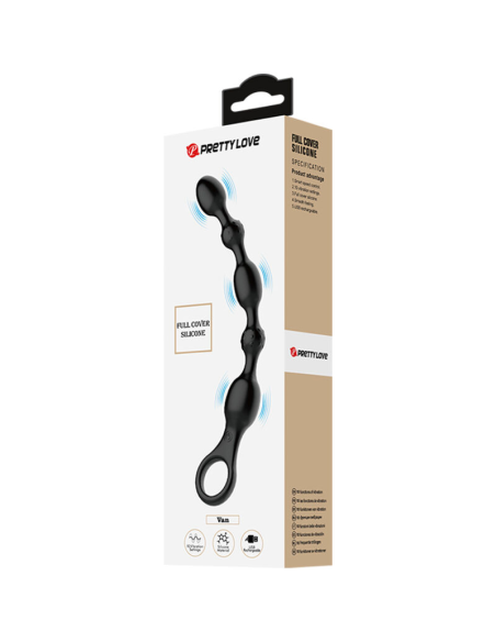 PRETTY LOVE - VAN Bolas Anales 10 Vibraciones Recargable | SexPlace.MX