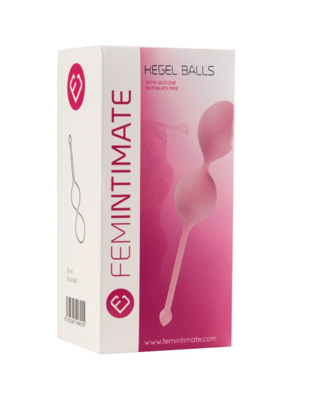 FEMINTIMATE - Bolas Kegel de Silicona para Fortalecer el Suelo Pélvico y Mejorar la Salud Sexual