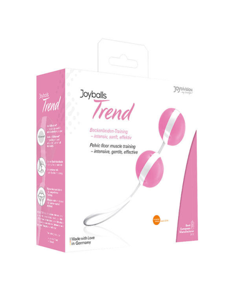 JOYDIVION JOYBALLS - Bolas Chinas Rosa para Estimulación y Entrenamiento del Suelo Pélvico