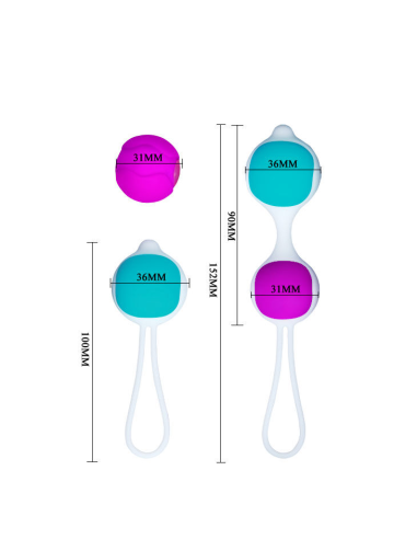 PRETTY LOVE - FLIRTATION ORGASMIC BALL DELUXE Bolas chinas | SexPlace