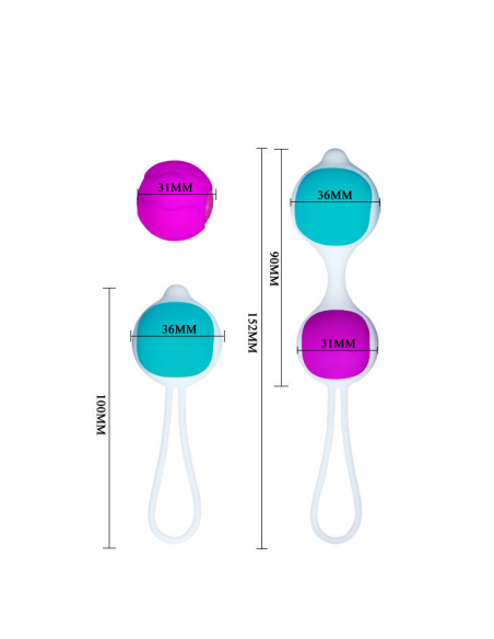 PRETTY LOVE - FLIRTATION ORGASMIC BALL DELUXE Bolas chinas | SexPlace