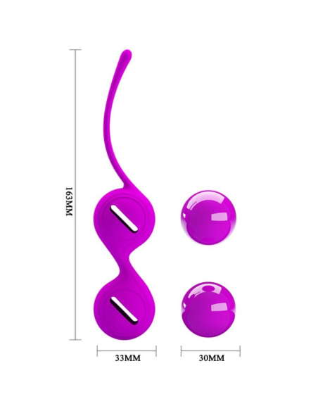 Pretty Love - Bolas Orgásmicas Kegel Tighten Up I Lila | Estimula y Fortalece tu Vagina