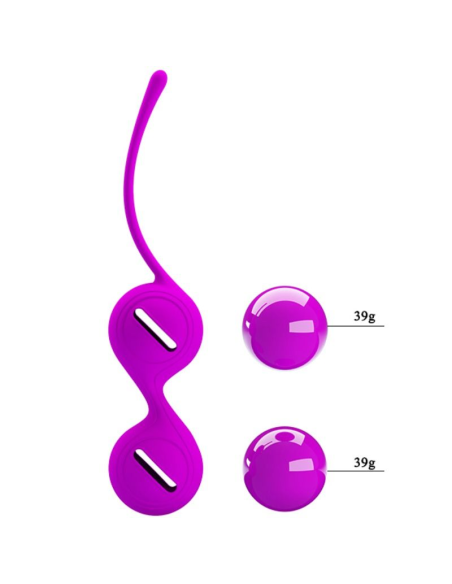 Pretty Love - Bolas Orgásmicas Kegel Tighten Up I Lila | Estimula y Fortalece tu Vagina