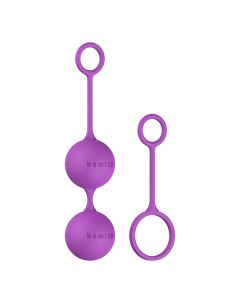 B SWISH BFIT Basic Kegel Balls Orchid - Placer y Ejercicio en Silicona Suave