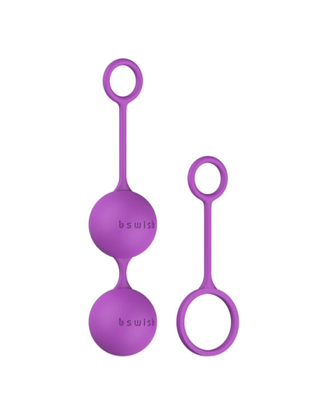 B SWISH BFIT Basic Kegel Balls Orchid - Placer y Ejercicio en Silicona Suave