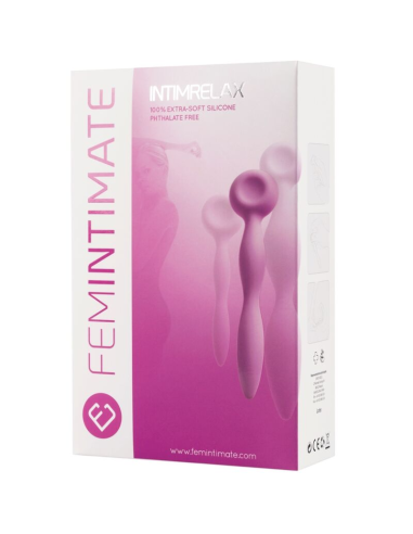 FEMINTIMATE - INTIMRELAX SET: 3 Dilatadores Vaginales para Rehabilitación y Plenitud Sexual