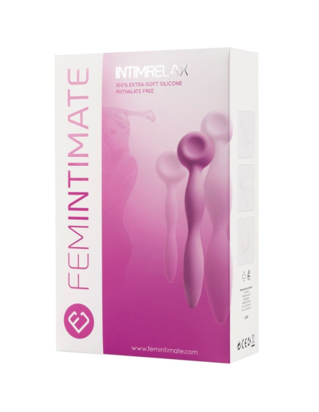 FEMINTIMATE - INTIMRELAX SET: 3 Dilatadores Vaginales para Rehabilitación y Plenitud Sexual