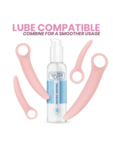 INTIMICHIC - Set 5 Piezas Dilatador Silicona Médica para Recuperar la Comodidad Vaginal