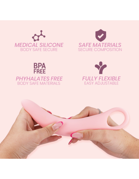 INTIMICHIC - Set 5 Piezas Dilatador Silicona Médica para Recuperar la Comodidad Vaginal