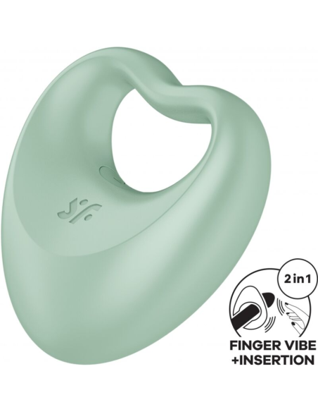 Satisfyer Perfect Pair 3 Verde: Anillo Vibrador 2 en 1 para Placer Infinito