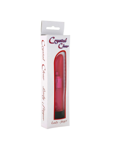 Vibrador Seven Creations Crystal Clear Lady Rosa - Potente y Regulable | Experiencias Únicas