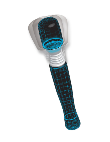 WANACHI Mini Masajeador Negro