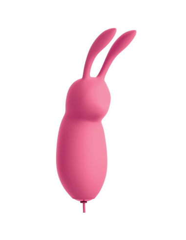 OMG - CUTE RABBIT VIBRADOR POTENTE ROSA USB | 20 Modos de Placer y Silicona Suave