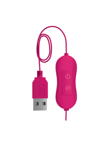 Bala Vibradora Rosa Luxe OMG - 20 Modos de Vibración en Silicona Suave