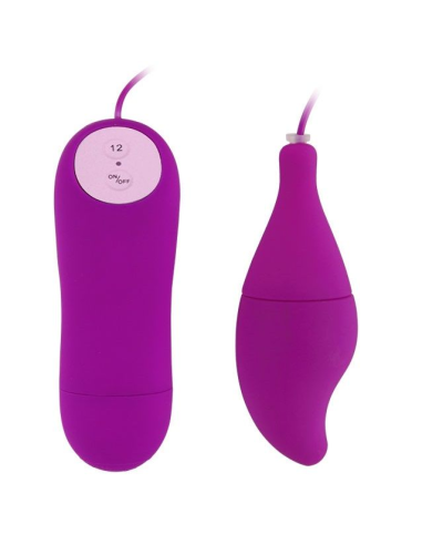 BAILE - PLEASURE SHELL12 PURPLE: Vibrador Suave y Versátil para Placer Infinito