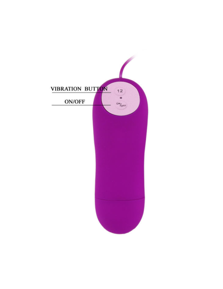 BAILE - PLEASURE SHELL12 PURPLE: Vibrador Suave y Versátil para Placer Infinito