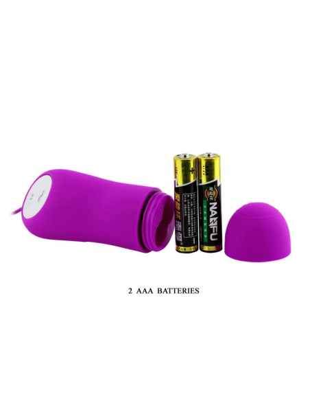 BAILE - PLEASURE SHELL12 PURPLE: Vibrador Suave y Versátil para Placer Infinito
