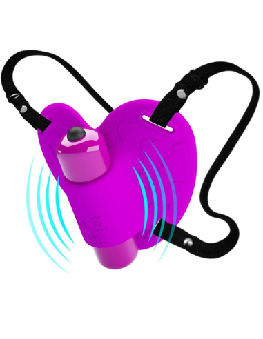 Pretty Love - Masajeador de Clítoris Heartbeat Morado