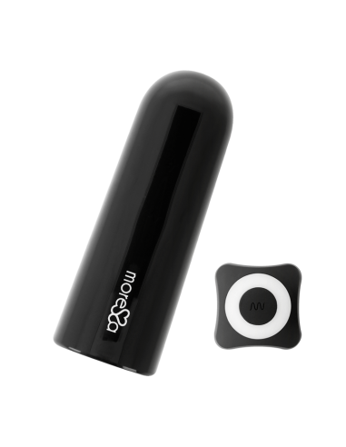 MORESSA NIX Vibrador Control Remoto Negro - Potente, Discreto y Silencioso | 7 Modos de Estimulación