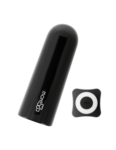 MORESSA NIX Vibrador Control Remoto Negro - Potente, Discreto y Silencioso | 7 Modos de Estimulación