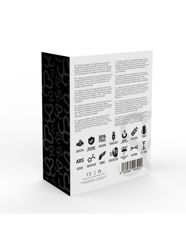 MORESSA NIX Vibrador Control Remoto Negro - Potente, Discreto y Silencioso | 7 Modos de Estimulación