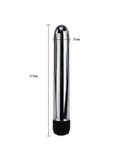 Baile - Vibrador Clásico de Metal Multivelocidad Potente | 17.4 cm de Placer