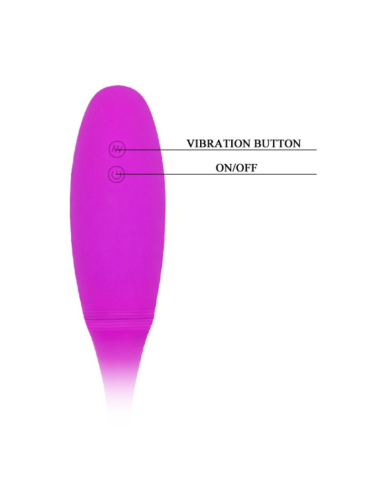 PRETTY LOVE - SMART SNAKY VIBE Vibrador 2 Motores | SexPlace.MX
