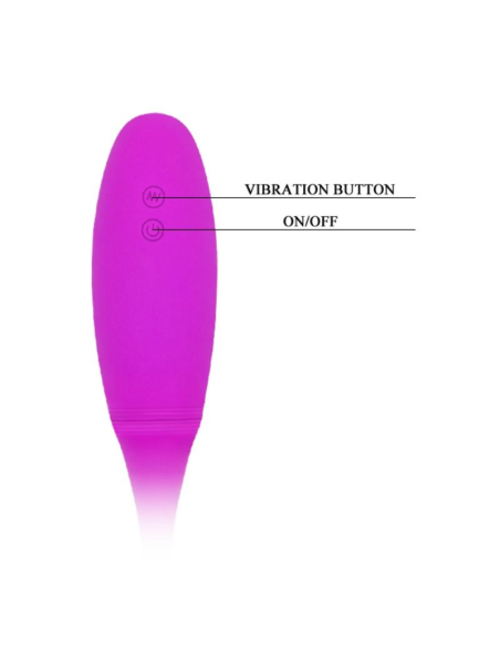 PRETTY LOVE - SMART SNAKY VIBE Vibrador 2 Motores | SexPlace.MX