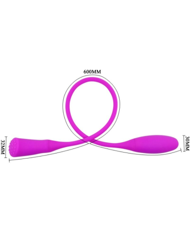 PRETTY LOVE - SMART SNAKY VIBE Vibrador 2 Motores | SexPlace.MX