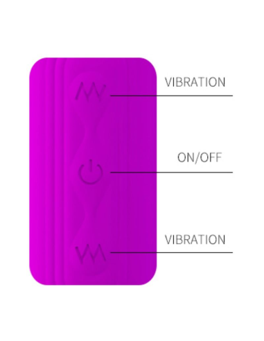 PRETTY LOVE - Estimulador Unisex Dream Lovers Whip 2 | SexPlace.MX