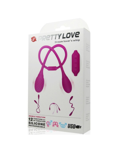 PRETTY LOVE - Estimulador Unisex Dream Lovers Whip 2 | SexPlace.MX